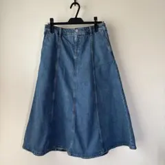 BANANA REPUBLIC デニムフレアスカート サイズ4のサムネイル