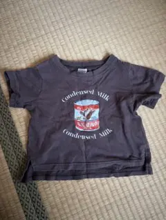 mirror bae. 練乳プリントTシャツ 95cm