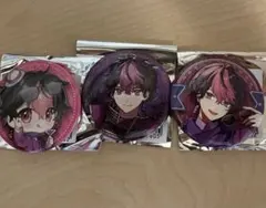 シクフォ二 LAN 缶バッジ3点セット