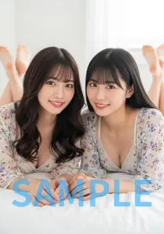 L1075　AI美女 A4ポスター コスプレ　水着　グラビア ランジェリー