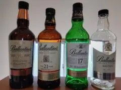 Ballantine's 4本セット 30年 21年 17年 マスターズ未洗浄のサムネイル