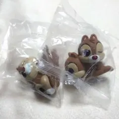 ディズニー　ガチャ　キラ目 そふびこれくしょん　チップ＆デール