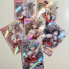 PJSK 世界計画 プロセカ ピザハット コラボ 中国限定 6枚カードセット