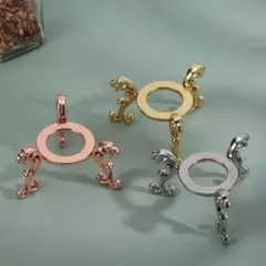 天然石 スフィア台座 原石やハートにも❤︎ 3色セット♥️