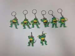 ミュータント・タートルズ キーホルダー 8個セット