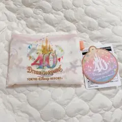 ディズニーランド 40周年 エコバッグ