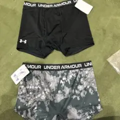 UNDER ARMOUR ボクサーパンツ YXLブラック 迷彩