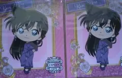 名探偵コナンセガ ラッキーくじ E賞：アートパネル「毛利蘭」2枚セット