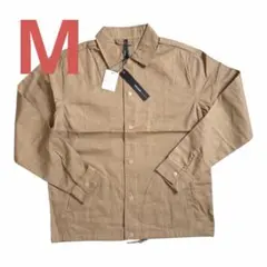 【新品✨】メンズジャケット　M ベージュ　ボタン　オシャレ