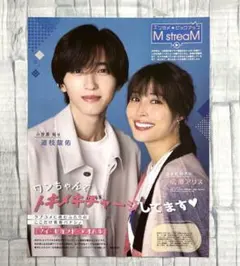 切り抜き　『マイ・セカンド・アオハル』 ＊Myojo2023年11月号