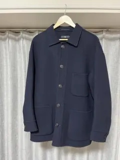 【希少】ユニクロ プラスジェイ ウールブレンドオーバーサイズシャツジャケット