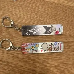 サンリオ 大阪限定 アクリルキーホルダー クロミ ポチャッコ 2種のサムネイル