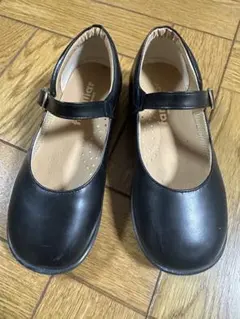 ファミリア　familiar 黒 フォーマルシューズ