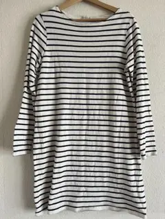 earth music&ecology  ボーダーワンピース