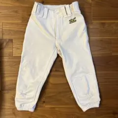 Mizuno 練習着 ホワイト 膝補強