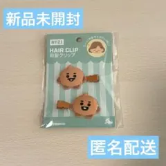 【新品未開封】BT21 前髪クリップ SHOOKY 2個セットのサムネイル