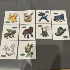 ポケモンパン　シールセット　10枚