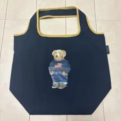 ポロラルフローレン エコバッグネイビー