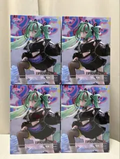 初音ミク FIGURIZMα Punk フィギュア 4個セット