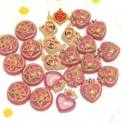 セーラームーンネイルパーツセット20個以上