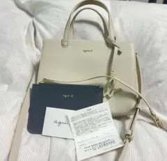 2wayミニトートバッグ アニエスベー