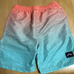 RUSTY サーフパンツ 160サイズ オレンジ・アクア