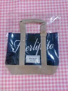 Herlipto HLT mini tote 新宿ルミネ限定 黒 - メルカリ