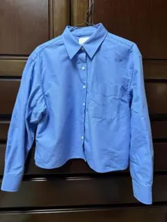 ユニクロ　JW ANDERSON オックスフォードシャツ　ブルー