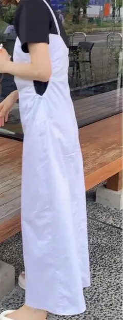 1回のみ着用ZARA サイド開きワンピース