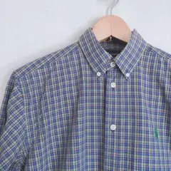 RalphLauren ラルフローレン チェックシャツ　古着　ヴィンテージ