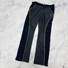 美品✨NIKE スフィアドライ トレーニングパンツ 黒S Y2K黄配色
