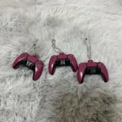 PS5 コントローラー ミニチュアマスコットキーホルダー