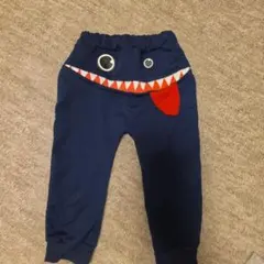 モンスターデザイン ベビーパンツ ネイビー