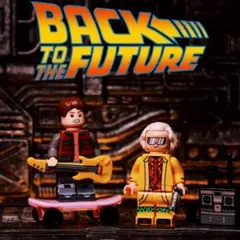 レゴ互換 バックトゥーザフューチャー ミニフィグ セット
