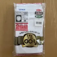 新品未開封 グンゼ GUNZE GQ-1 スパンブリーフ 2枚組 M