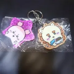 かにちゃん＆シーサー アクリルキーホルダー 2個セット