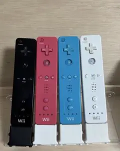 Wiiリモコン4色セット+モーションプラス4個