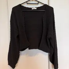 earth music&ecology ショート丈 カーディガン フリーサイズ