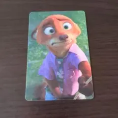 ズートピア2 オーマイカフェ ニック カード