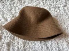 UNIQLO ウール バケットハット ブラウン