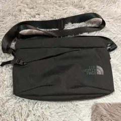 極美品 ザノースフェイス ショルダーバッグ サコッシュ ブラック 黒 メンズ