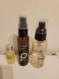 AKNIR ・ALENA ORGANIC ・プリュ　ヘアオイル
