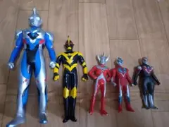 ウルトラマンフィギュア 5体