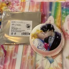 セーラームーンカフェ アクリルコースター ピンク キス 月野うさぎ