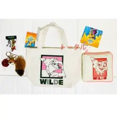 しまむら　ズートピア　ミニトートバッグ　エコバッグ　立体チャームセット