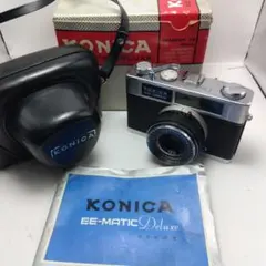 Konica EE-Matic 「konica+ee+matic」の落札相場・落札価格 - Yahoo!オークション 箱付美品動作品 D） EEマチック D（コニカ フィルムカメラ