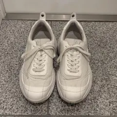 PRADA スニーカー ホワイト レディース 23.5㎝ ニットゴム素材 - メルカリ