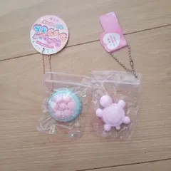 きらめろ☆彡ワッフるんもっちりのび〜る 他キーチェーン2個セット♡