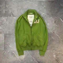 y2k A&F アバクロ トラックジャケット ジップ 刺繍 平成 00s