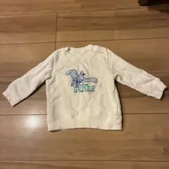 ユニクロ　トレーナー　ダンボ　ディズニー　80cm 裏毛